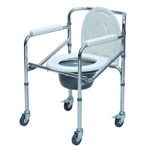 Silla Sanitaria | Ruedas | Plegable